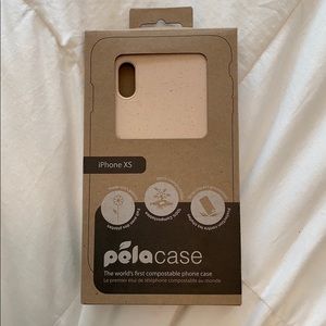 Péla biodegradable case for iPhone XS in seashell